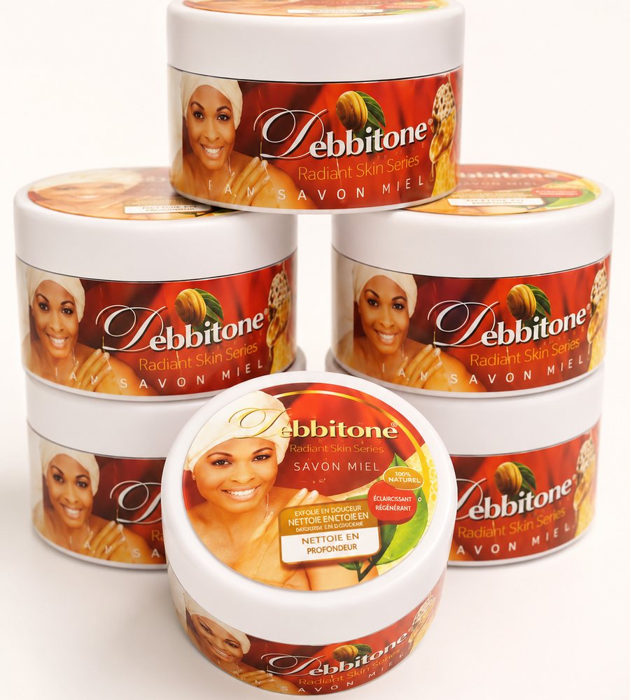 Pots de savon miel Debbitone, Radiant Skin Series